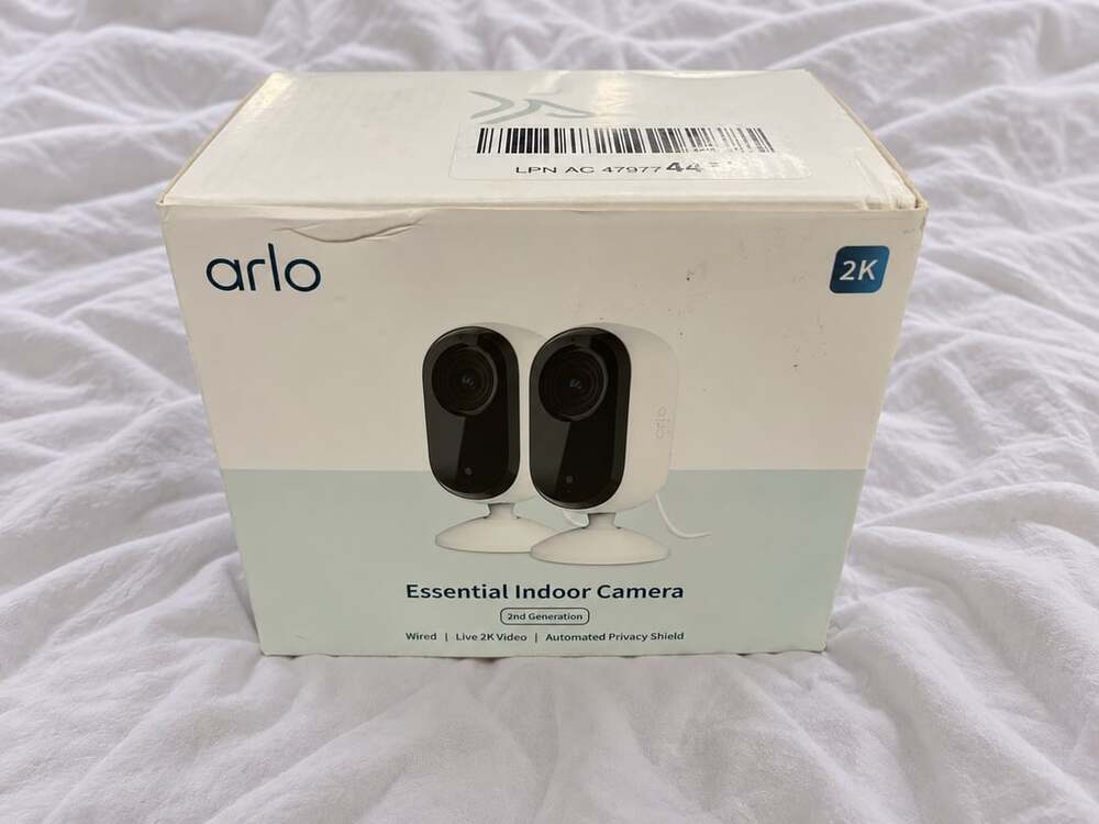 Arlo Essential Indoor Camera 2nd Gen VMC3260-100NAS 2K White